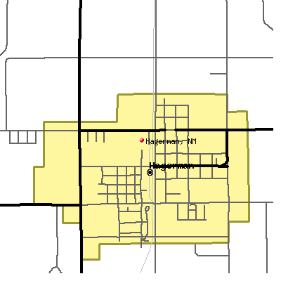 Hagerman map