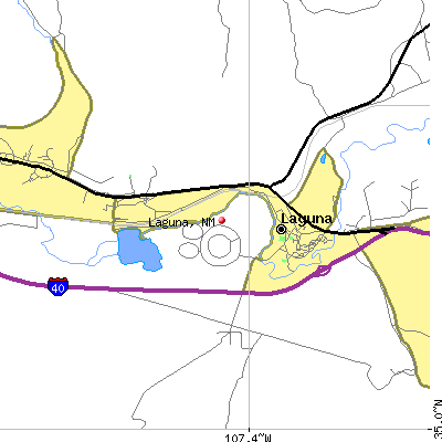 Laguna map