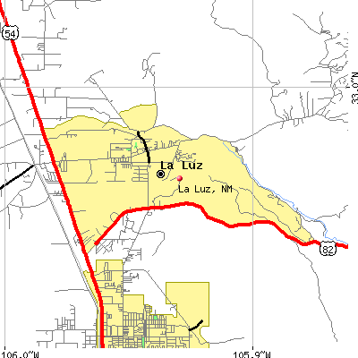 La Luz map