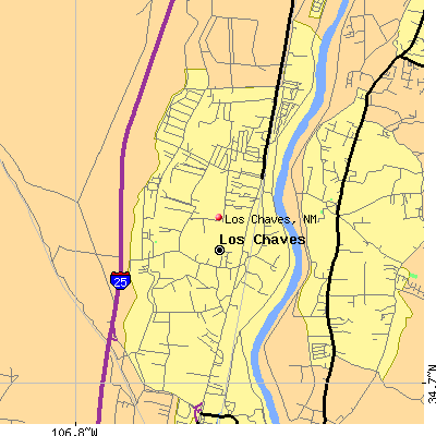 Los Chaves map