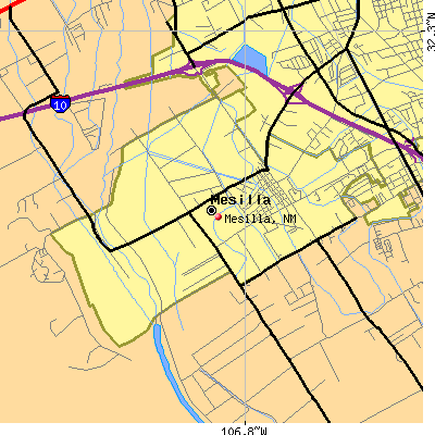 Mesilla map