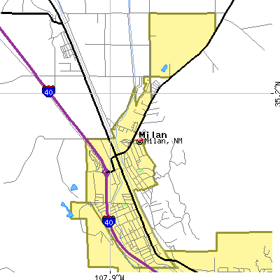 Milan map