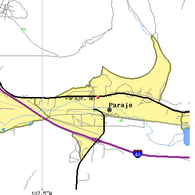 Paraje map