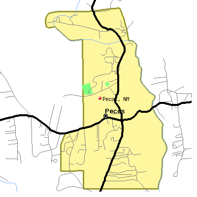 Pecos map