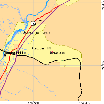 Placitas map