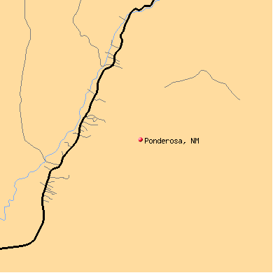 Ponderosa map