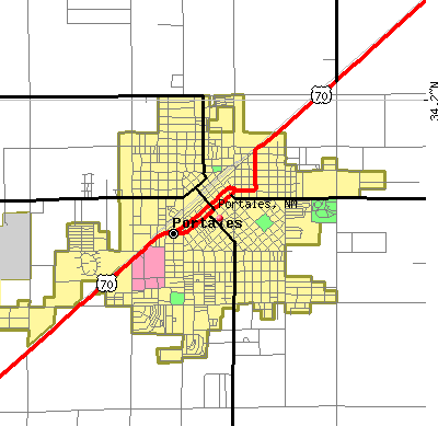 Portales map