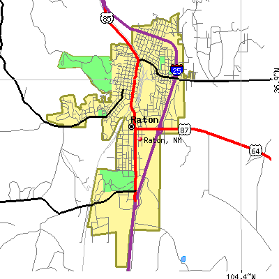 Raton map