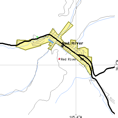Red River map