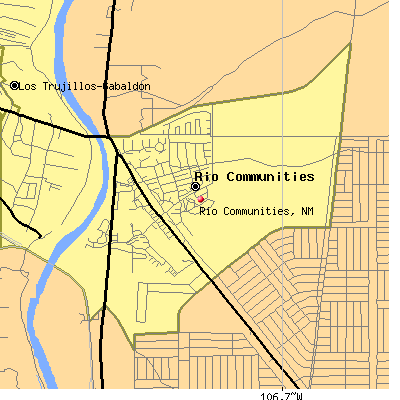 Rio Communities map