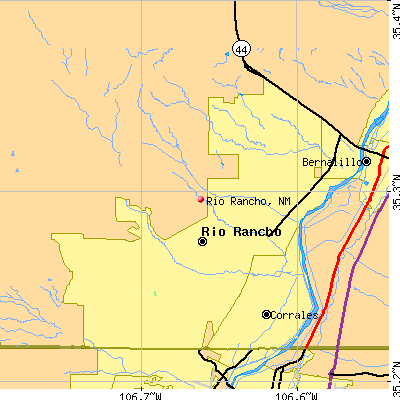 Rio Rancho map