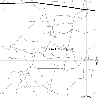 Rock Springs map