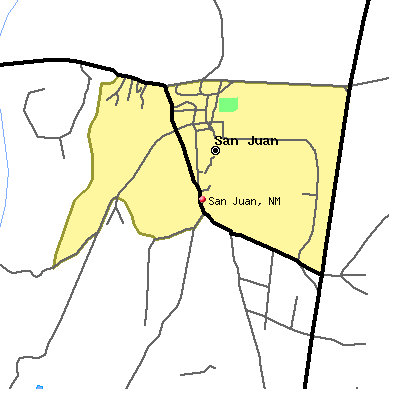San Juan map