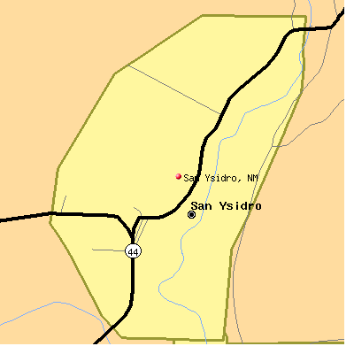 San Ysidro map