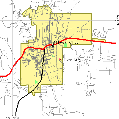 Silver City map