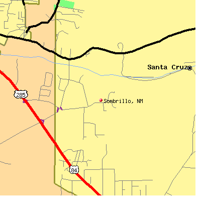 Sombrillo map