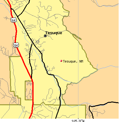 Tesuque map