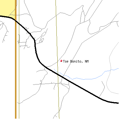 Tse Bonito map