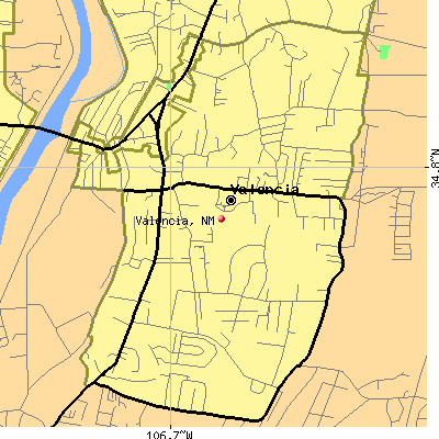 Valencia map