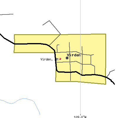 Virden map
