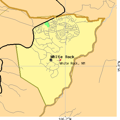 White Rock map