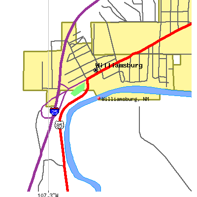 Williamsburg map