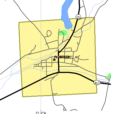 Andover map