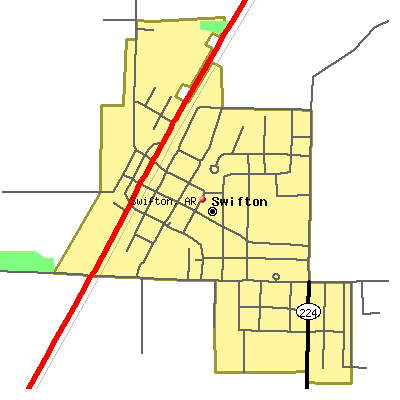 Swifton map
