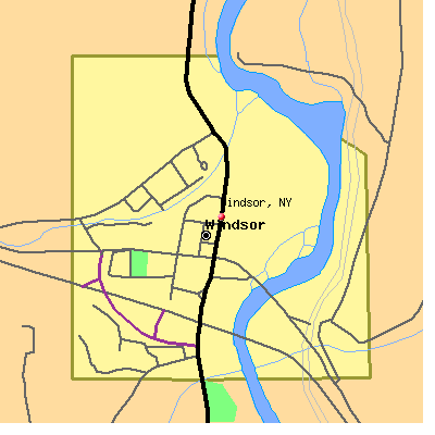 Windsor map