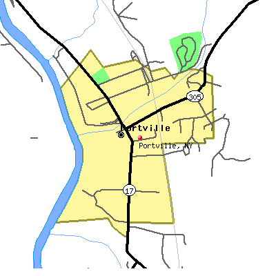 Portville map