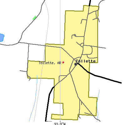 Tollette map