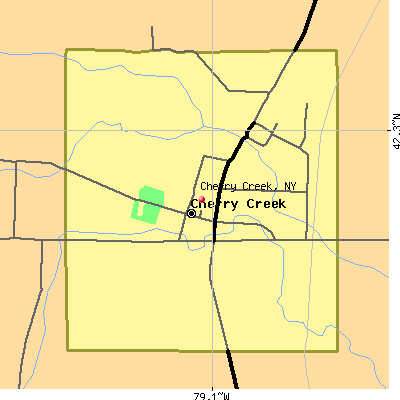 Cherry Creek map