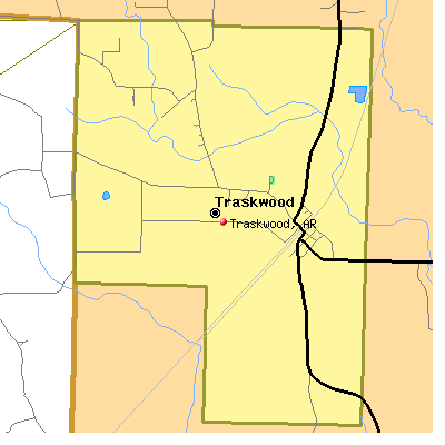 Traskwood map
