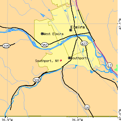 Southport map