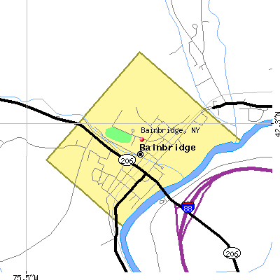 Bainbridge map