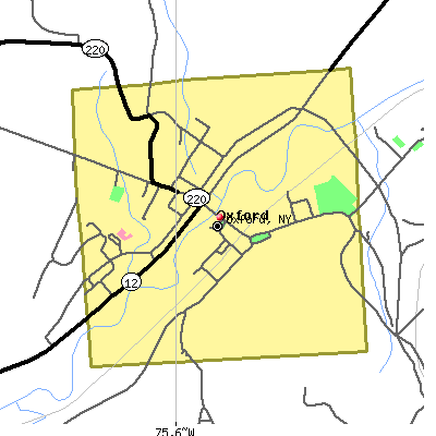 Oxford map