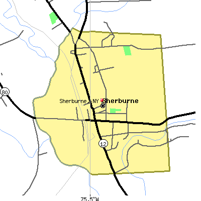 Sherburne map