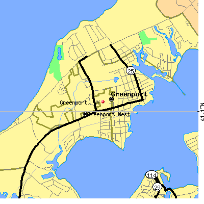 Greenport map