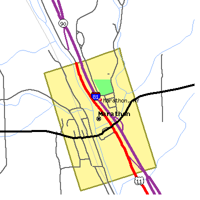 Marathon map