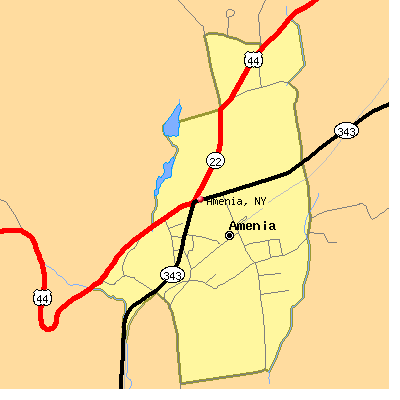 Amenia map