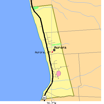 Aurora map