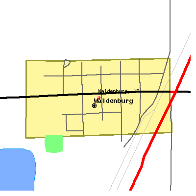 Waldenburg map