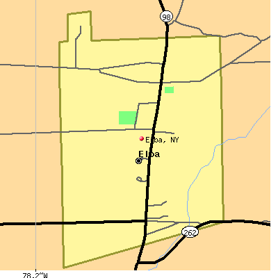 Elba map