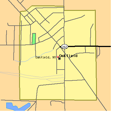 Oakfield map