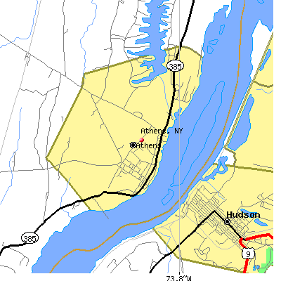 Athens map