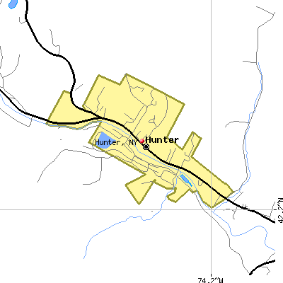 Hunter map