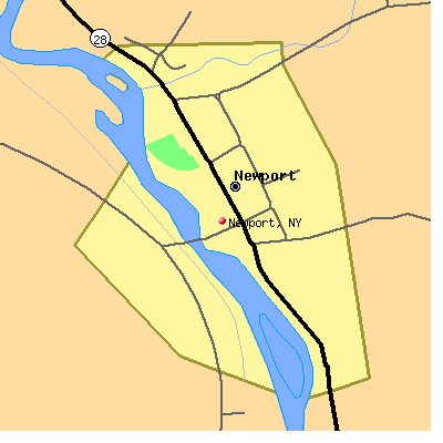 Newport map