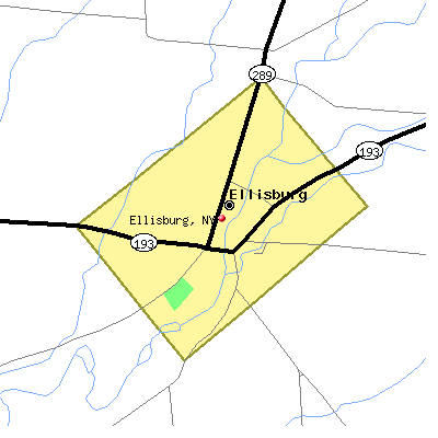 Ellisburg map