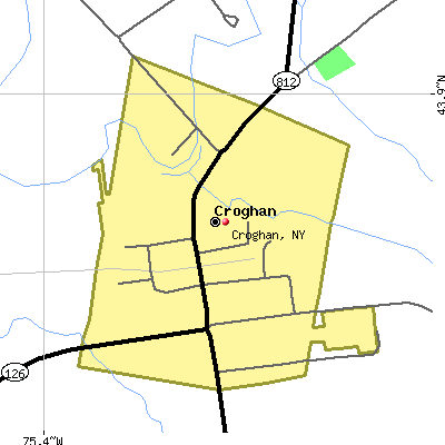 Croghan map
