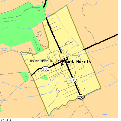 Mount Morris map